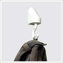 An anti ligature coat hook